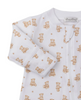 TEDDY BEARS ZIP TAN FOOTIE