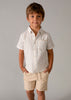 MAYORAL BOY LINEN SHORTS AND SHIRT SET