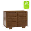 Yuzu 6-Drawer Dresser in Natural Walnut