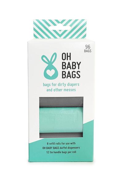 OH BABY BAGS REFILL ROLLS GRAY SEA BOX SET