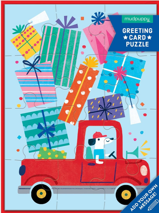 GREETING CARD PUZZLE - PRESENTS
