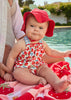 MAYORAL GIRL 3-PIECE SWIM SET WITH SUN PROTECTION