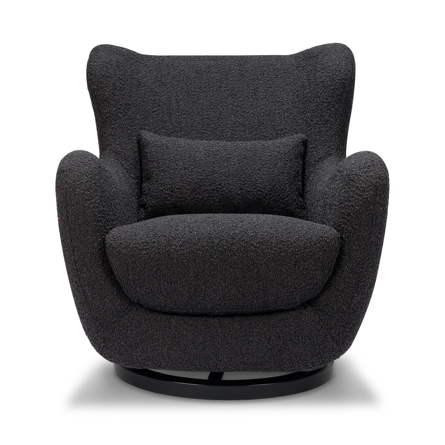 BABYLETTO SOLSTICE SWIVEL GLIDER IN BOUCLE