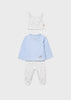 MAYORAL 3-PIECE GIFT SET - BABY BLUE