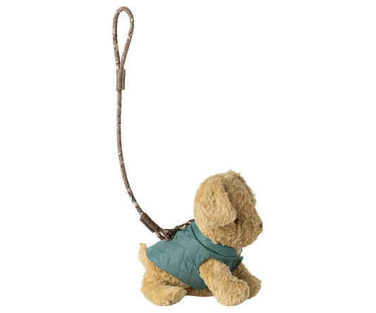 MAILEG PET SUPPLY, HARNESS AND LEASH - DARK MINT