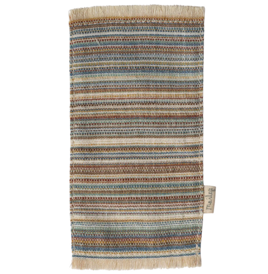 MAILEG RUG, STRIPED - MEDIUM