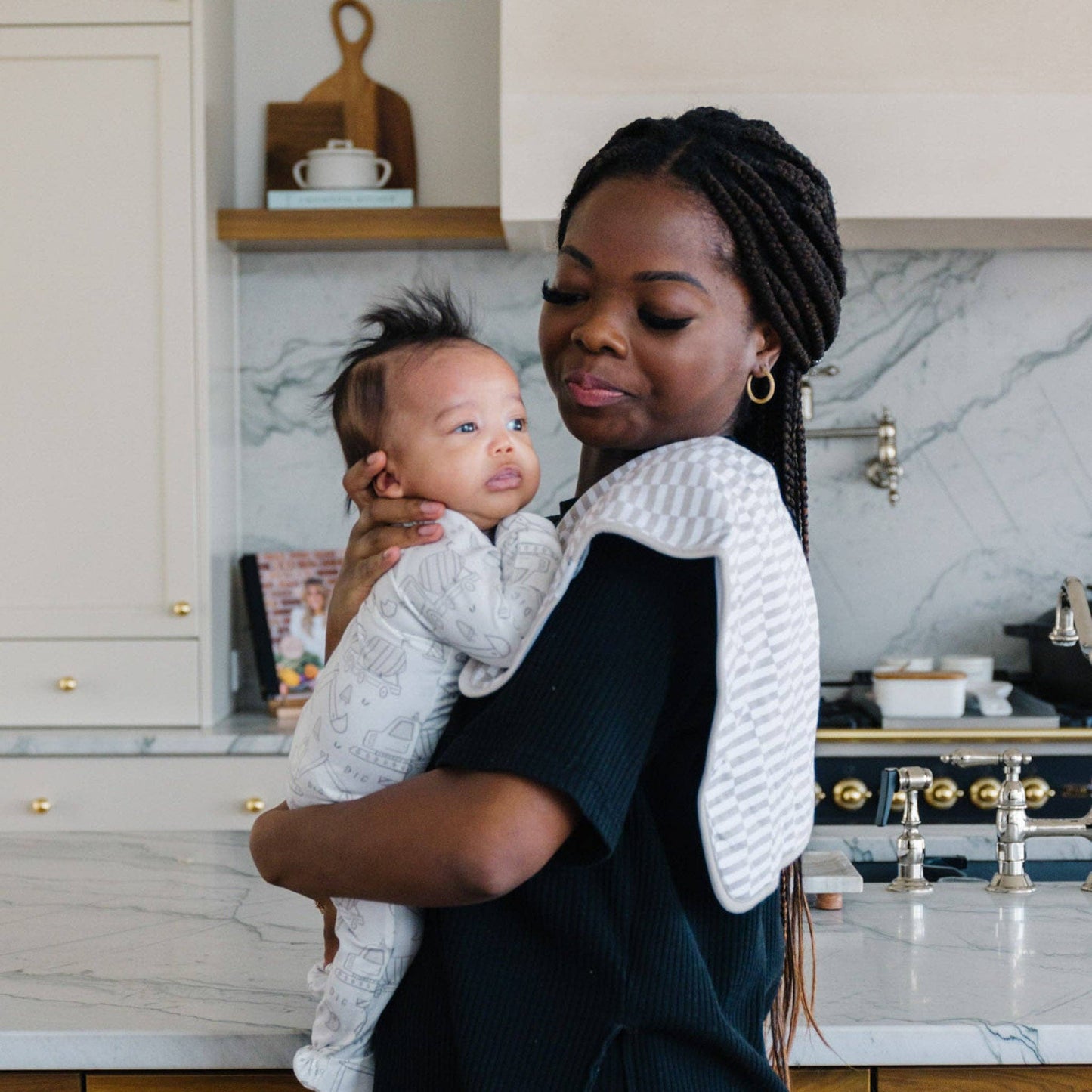 COPPER PEARL GAGE BURP CLOTH SET (3-PACK)