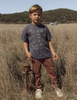 RYLEE & CRU RAW EDGE TEE LET'S GO CAMPING