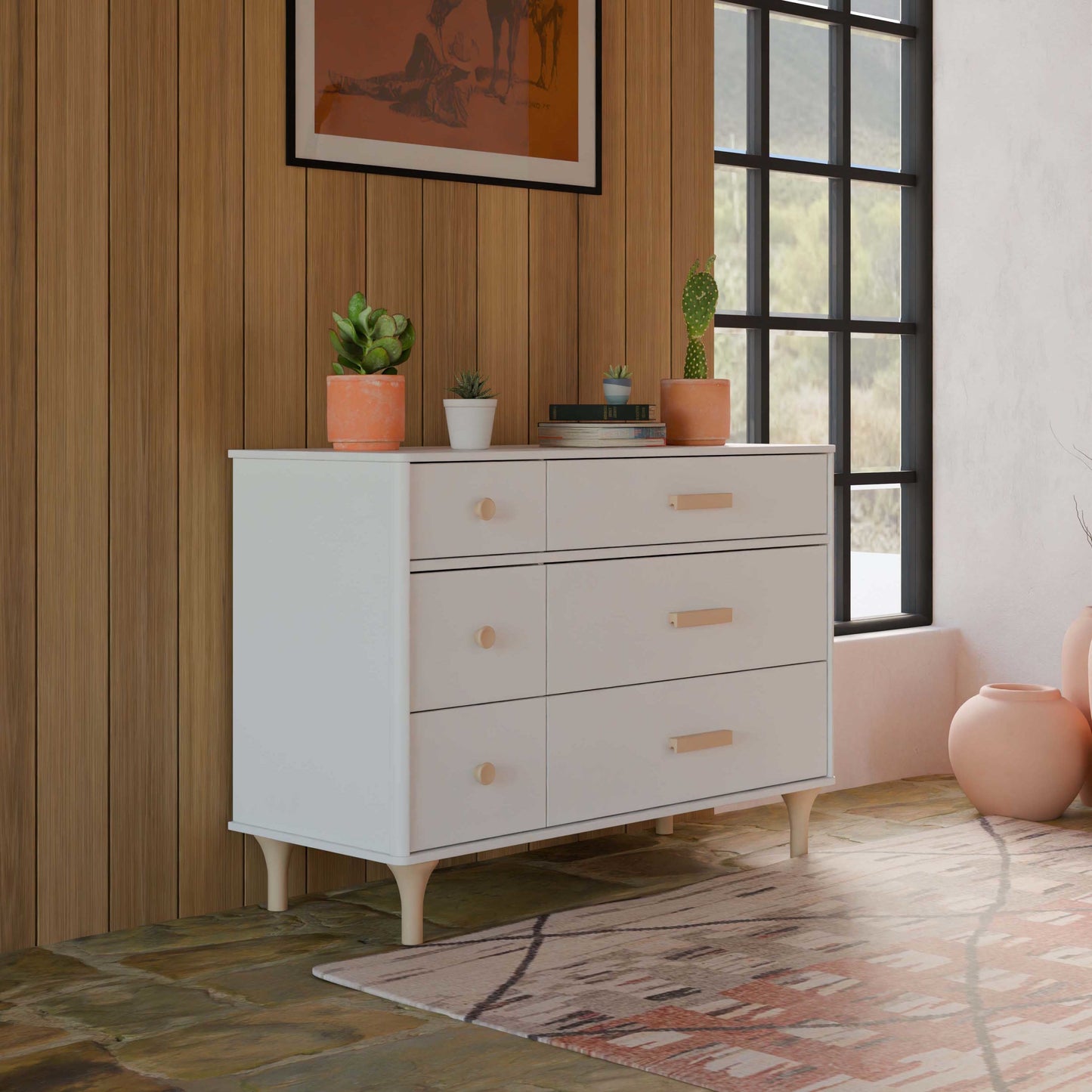 BABYLETTO LOLLY 6-DRAWER DOUBLE DRESSER