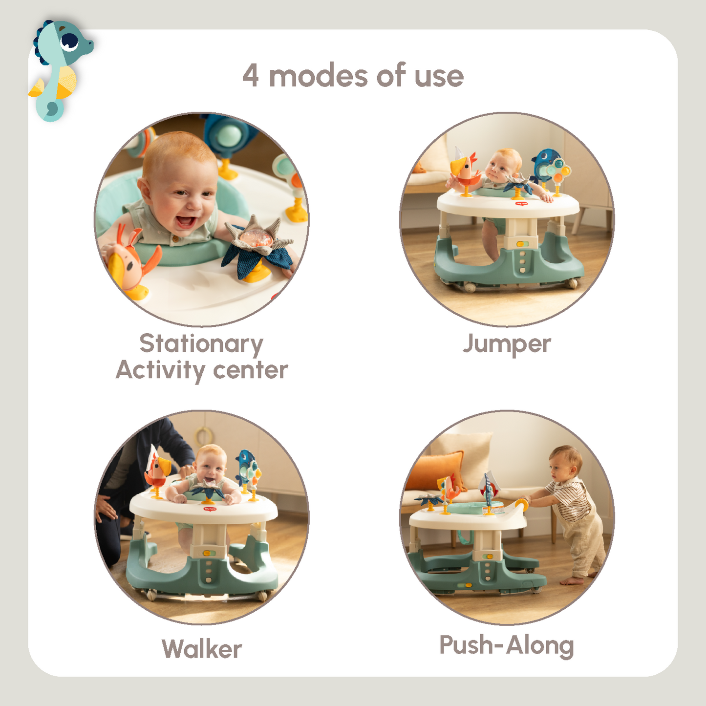 TINY LOVE TINY MARINERS 4-IN-1 HERE I GROW MOBILE ACTIVITY CENTER