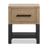 Newbern Nightstand, Assembled in Driftwood