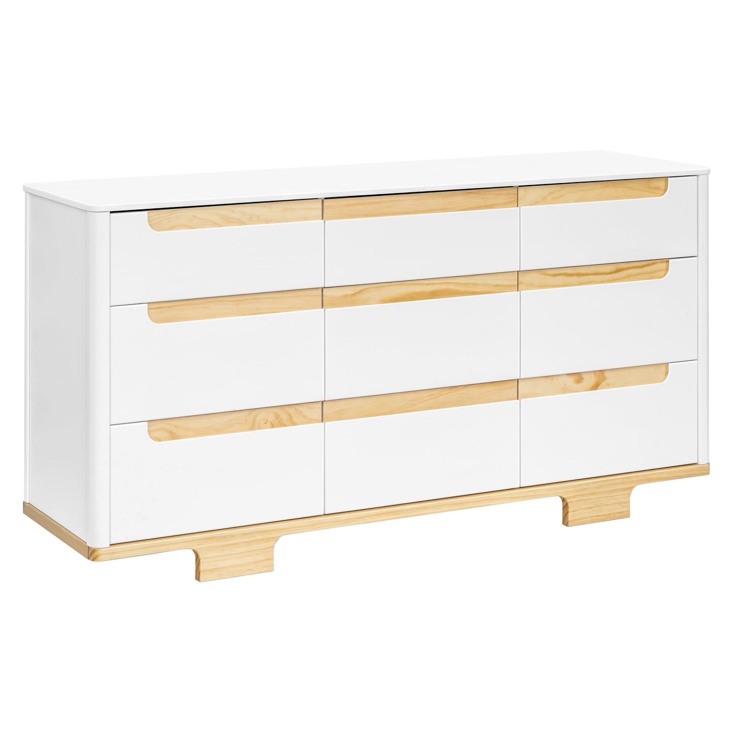 Yuzu 9-Drawer Dresser, Assembled in Natural Walnut