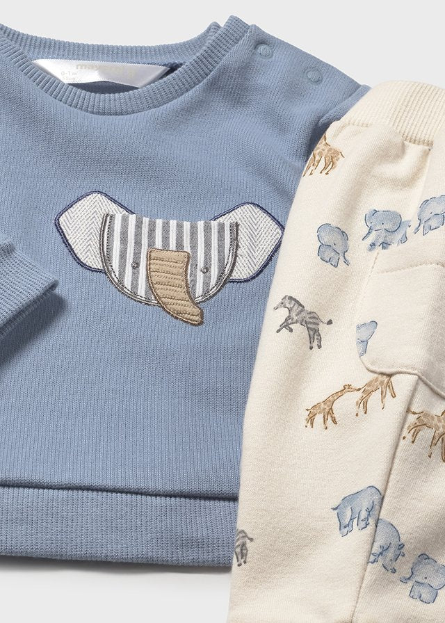 MAYORAL BLUE TWO-PIECE SET