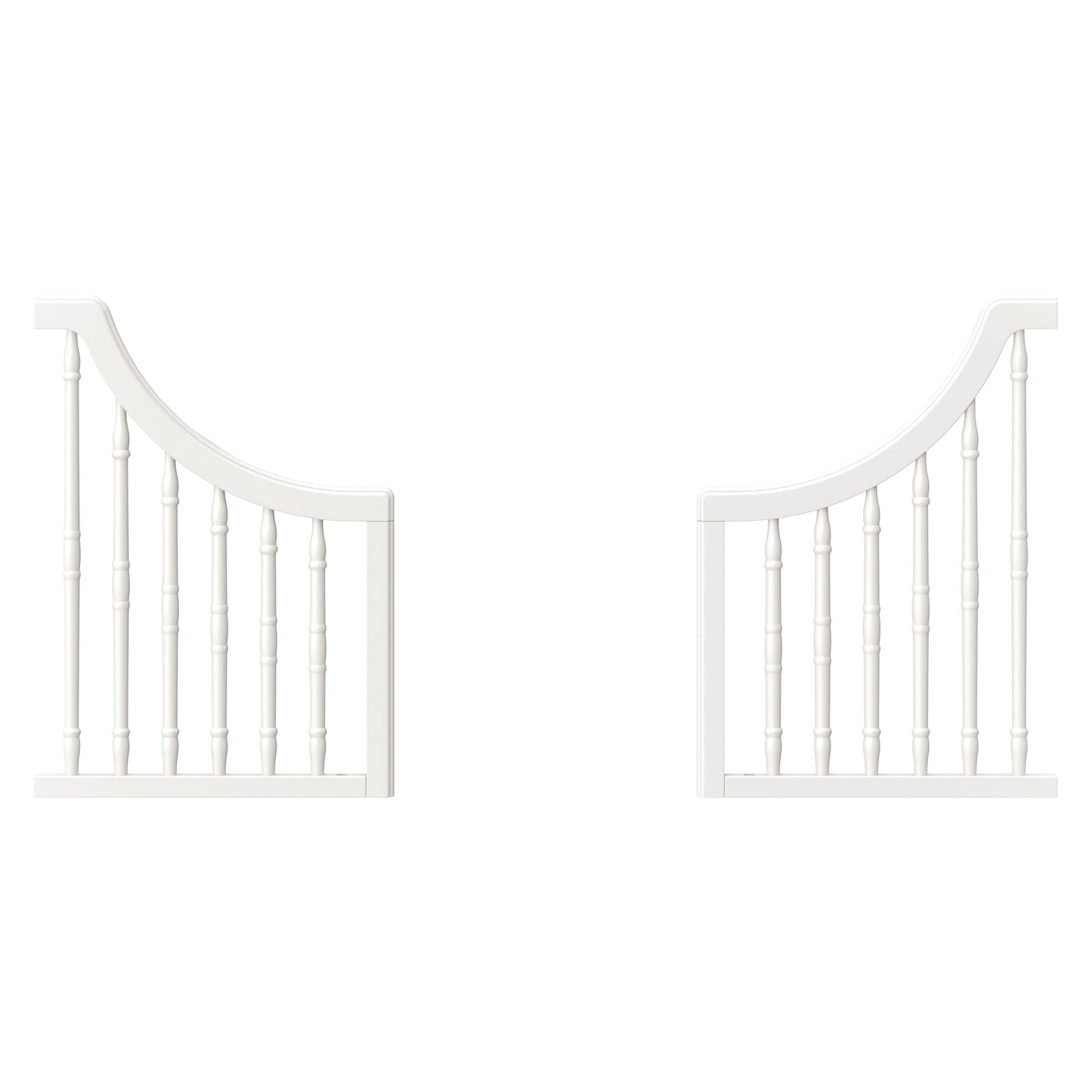 Toddler Bed Conversion Kit in Warm White