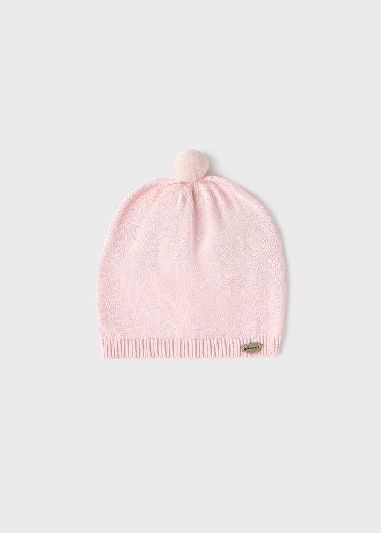 MAYORAL HAT NEWBORN  - PINK
