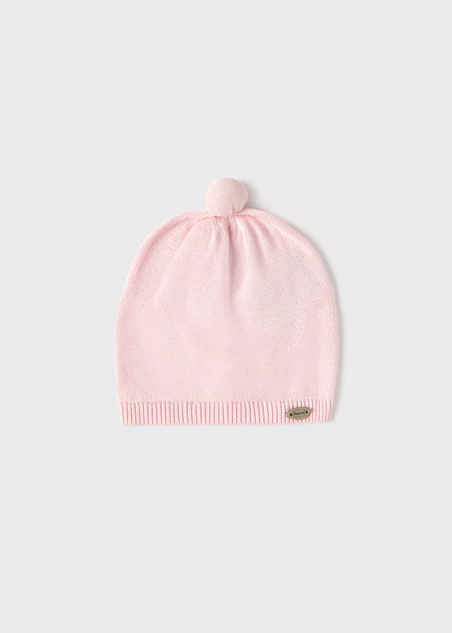 MAYORAL HAT NEWBORN  - PINK