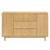 Pogo Tambour Assembled Dresser in Olive