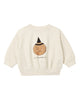 QUINCY MAE RELAXED FLEECE SWEATSHIRT LIL PUMPKIN