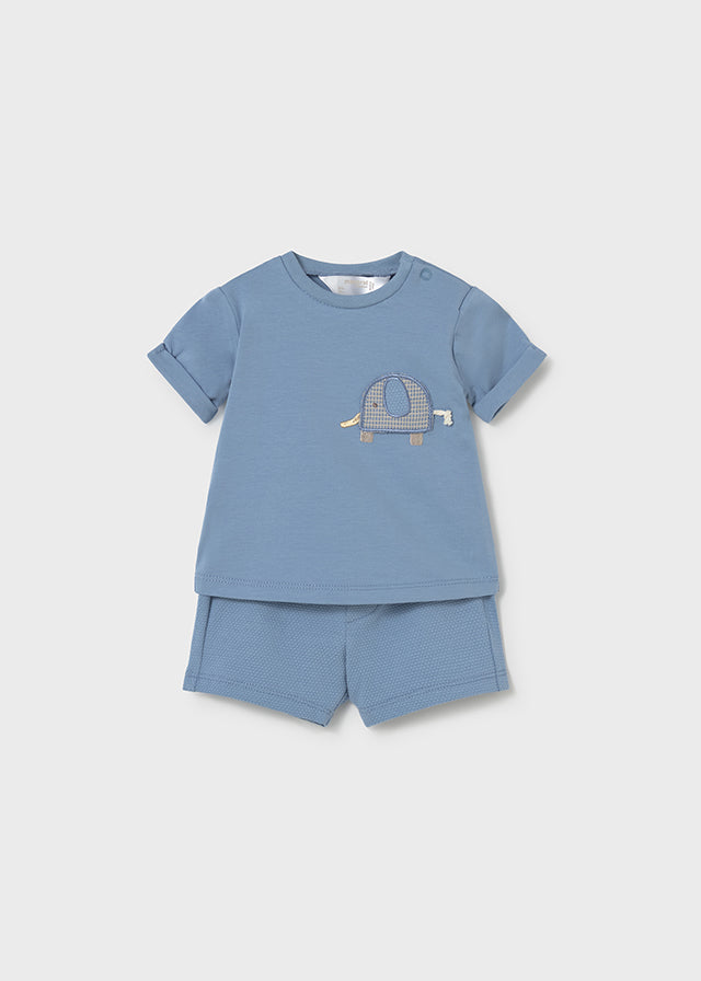 MAYORAL 2 PIECE BOYS SHORT SET