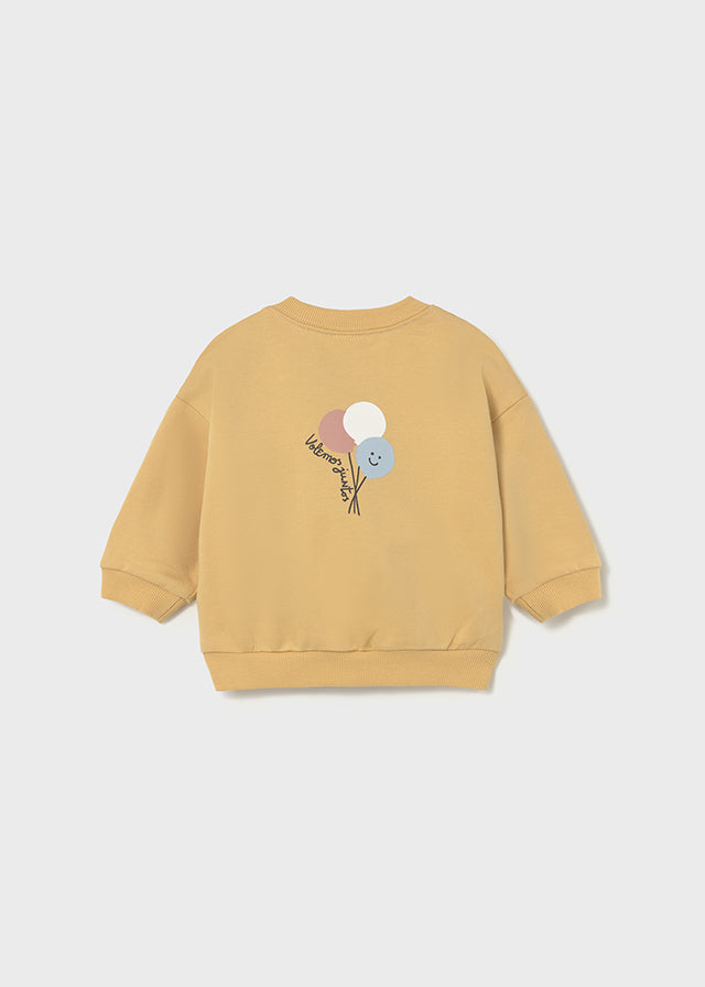 MAYORAL GRAPHIC SWEATSHIRT HONEY