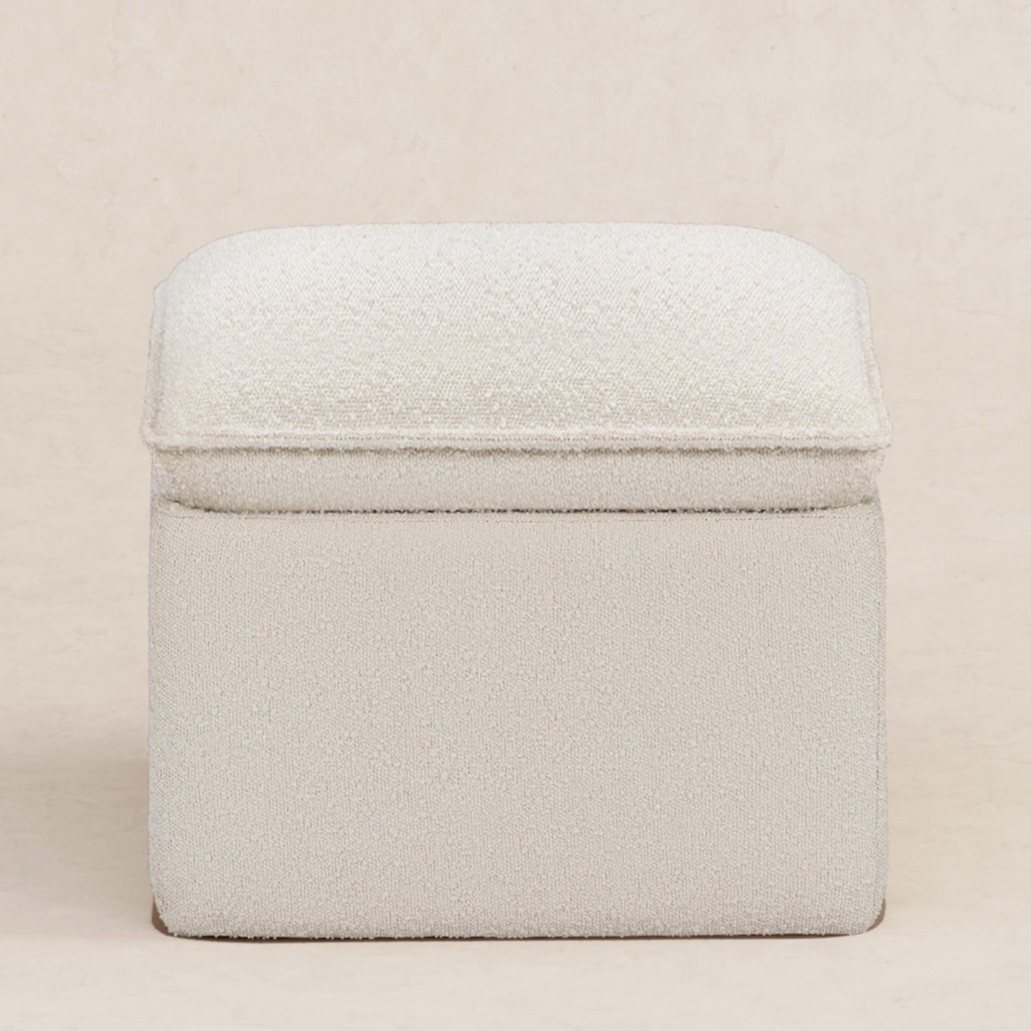BABYLETTO CALI STORAGE OTTOMAN IN BOUCLE