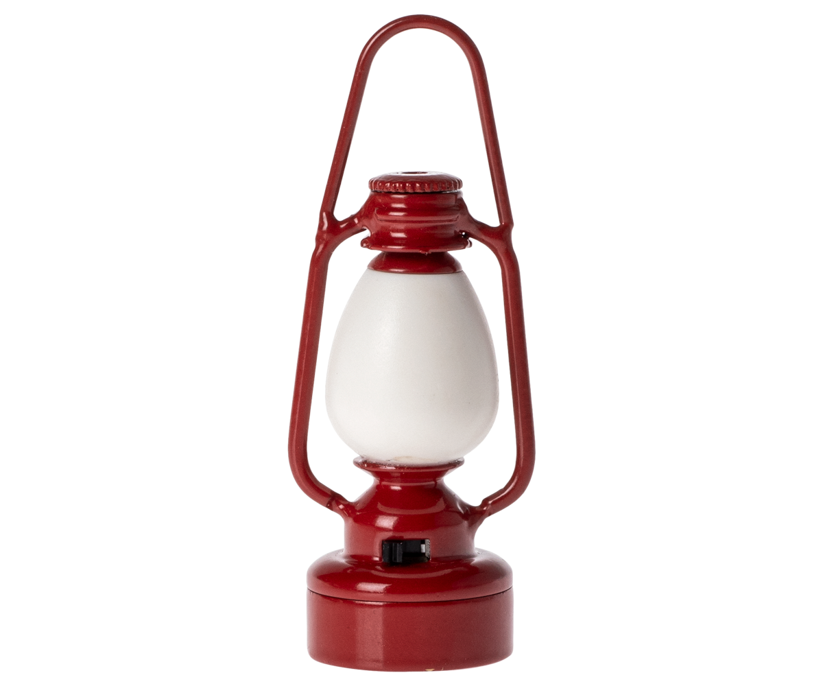 MAILEG VINTAGE LANTERN, MOUSE - RED