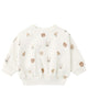 QUINCY MAE RELAXED FLEECE SWEATSHIRT CRITTERS