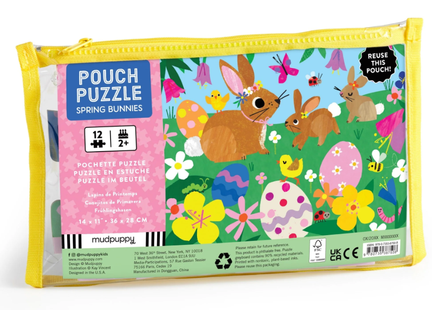 SPRING BUNNIES POUCH PUZZLE