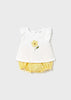 MAYORAL NEWBORN BLOOMERS AND T-SHIRT SET