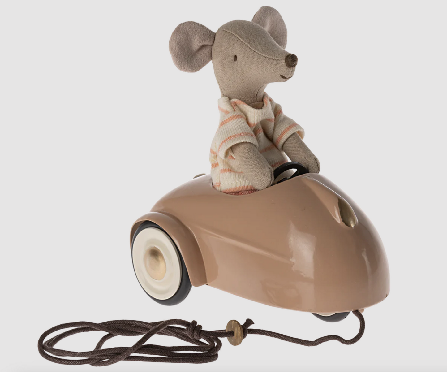 MAILEG MOUSE CAR - DARK POWDER