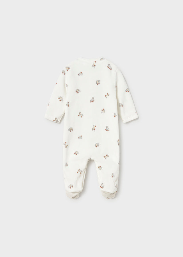 MAYORAL VELOUR FOOTIE