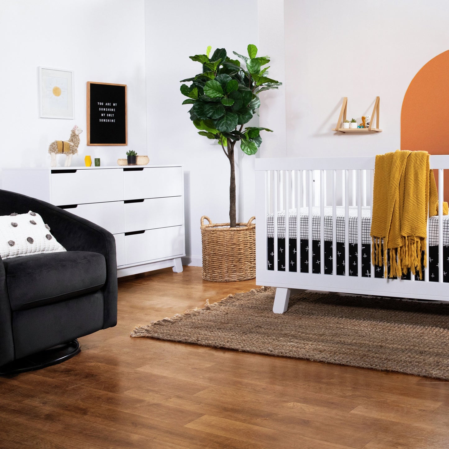 Hudson 6-Drawer Double Dresser, Assembled in Honey