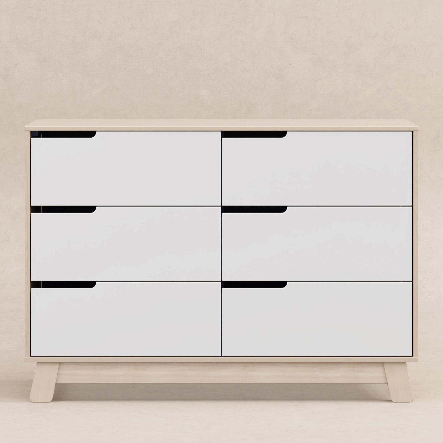 Hudson 6-Drawer Double Dresser, Assembled in Honey