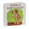 MARY MEYER "WHERE IS PUPPY'S BONE" BOARD BOOK  6"