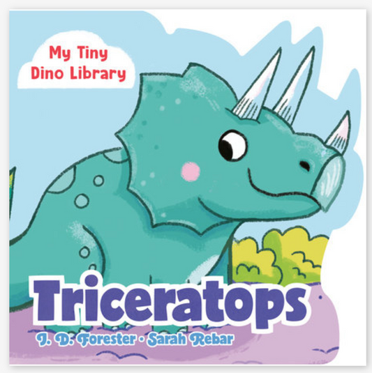 TRICERATOPS MY TINY DINO LIBRARY