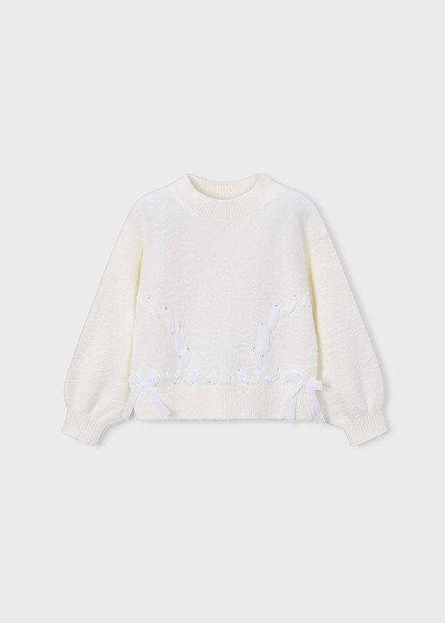 MAYORAL GIRL FUZZY SWEATER