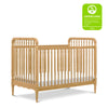 Liberty 3-in-1 Convertible Spindle Crib w/Toddler Bed Conversion Kit in Dusty Rose