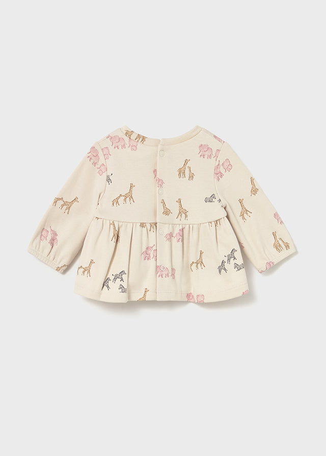 MAYORAL NEWBORN GIRL 3-PIECE KNIT SET