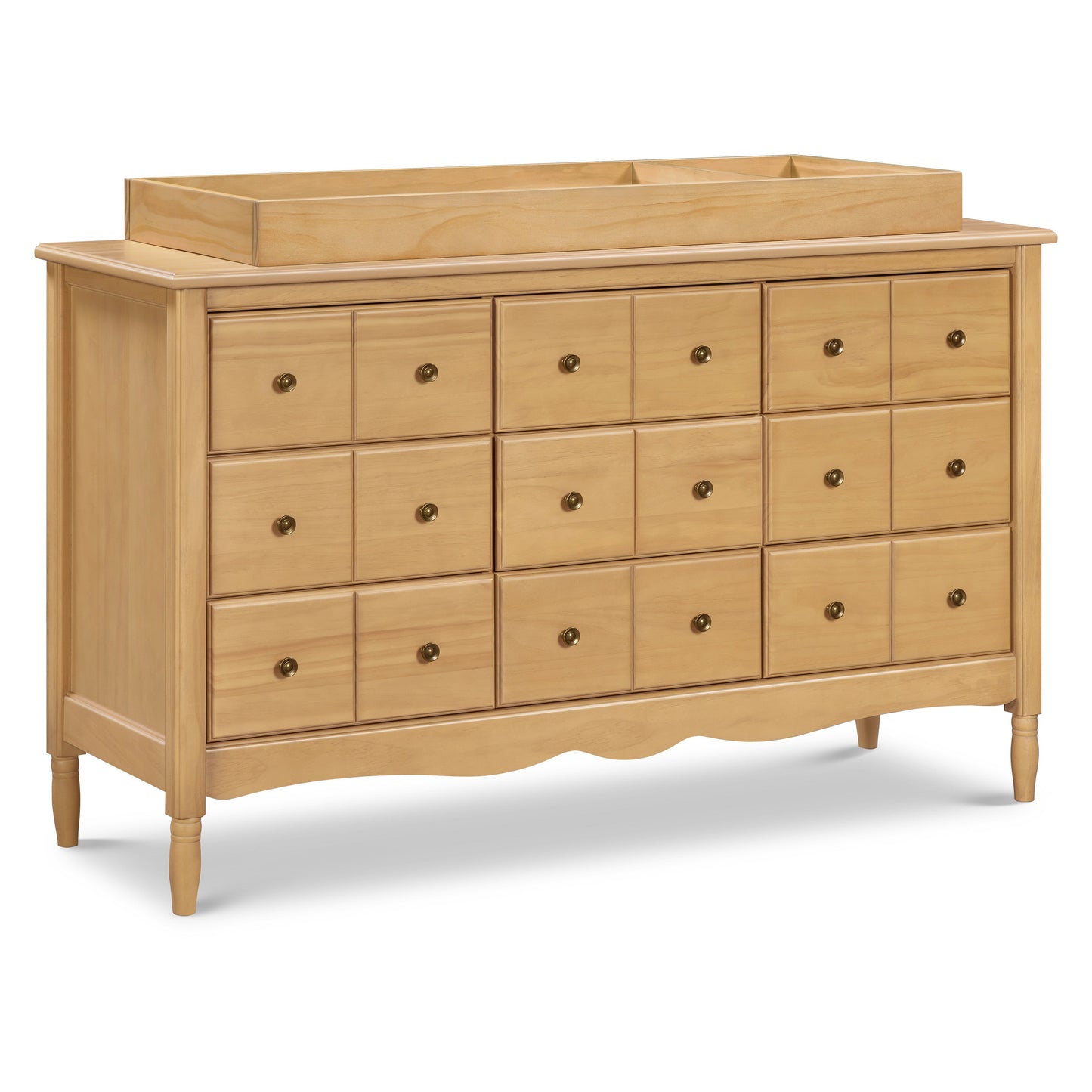 Liberty 9-Drawer Assembled Dresser in Natural Walnut