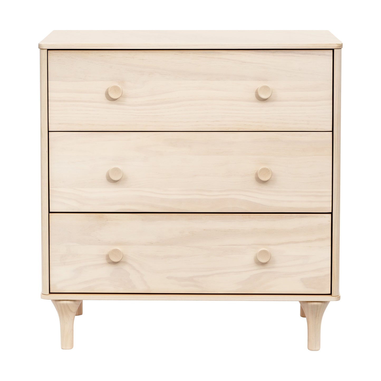 BABYLETTO LOLLY 3-DRAWER CHANGER DRESSER WITH REMOVABLE CHANGING TRAY