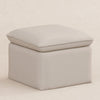 BABYLETTO CALI STORAGE OTTOMAN IN ECO-PERFORMANCE FABRIC | WATER REPELLENT & STAIN RESISTANT
