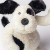 JELLYCAT BASHFUL BLACK & CREAM PUPPY LITTLE