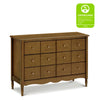 Liberty 6-Drawer Assembled Dresser in Warm White
