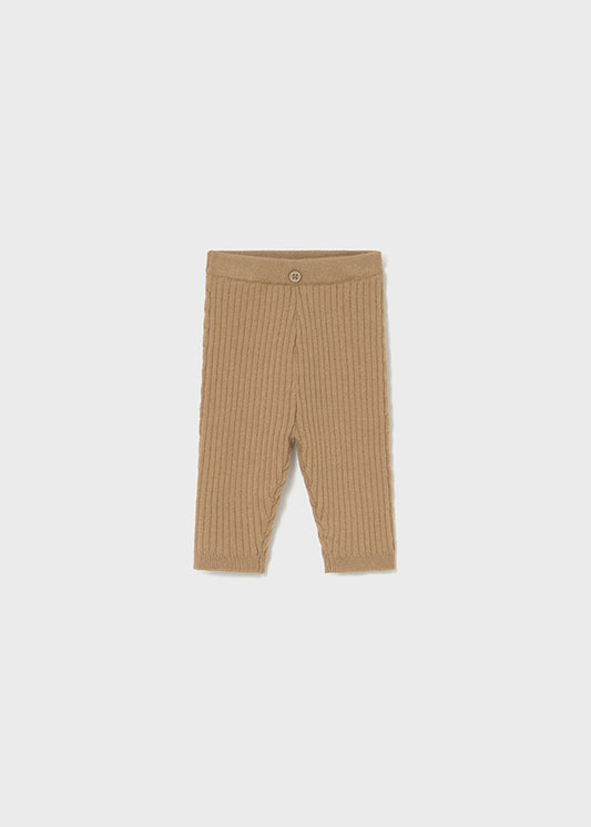MAYORAL KNIT LEGGINGS TOFFEE