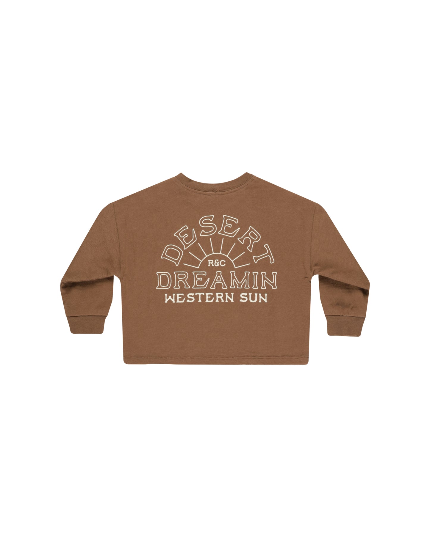 RYLEE + CRU RELAXED LONG SLEEVE TEE - DESERT DREAMIN