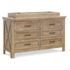 MONOGRAM BY NAMESAKE EMORY FARMHOUSE 6-DRAWER DRESSER