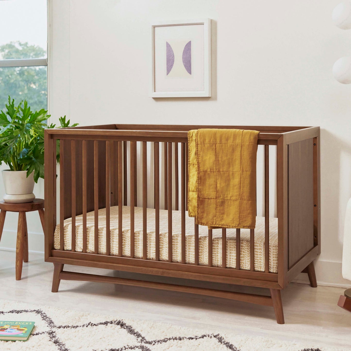 BABYLETTO PEGGY 3-IN-1 CONVERTIBLE CRIB WITH TODDLER BED CONVERSION KIT