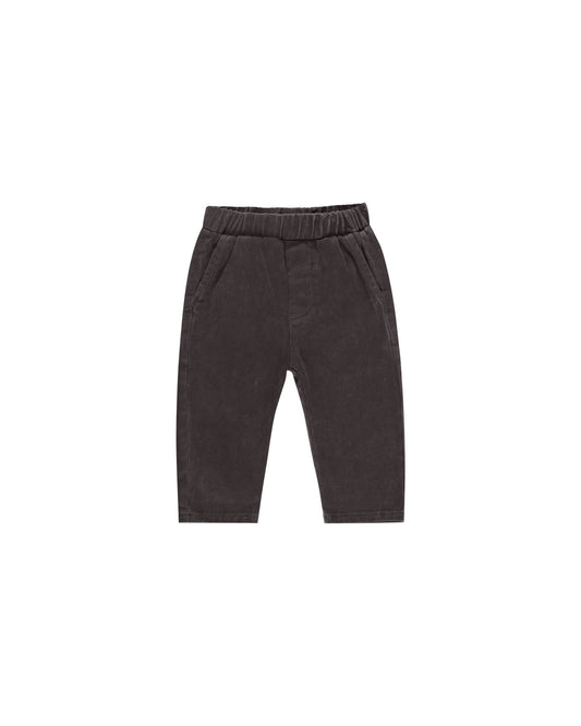 RYLEE AND CRU OTIS PANT WASHED BLACK