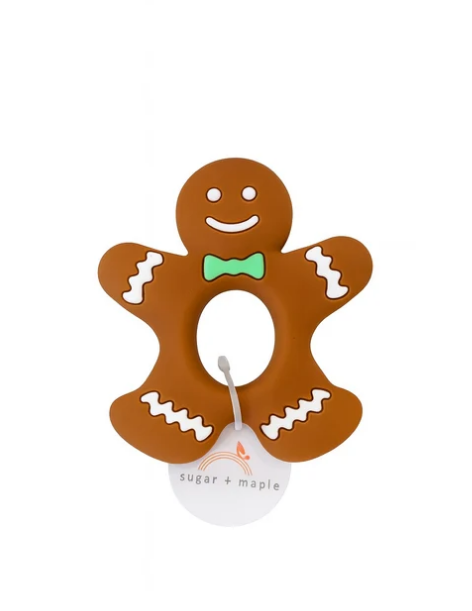 SUGAR & MAPLE GINGERBREAD TEETHERS