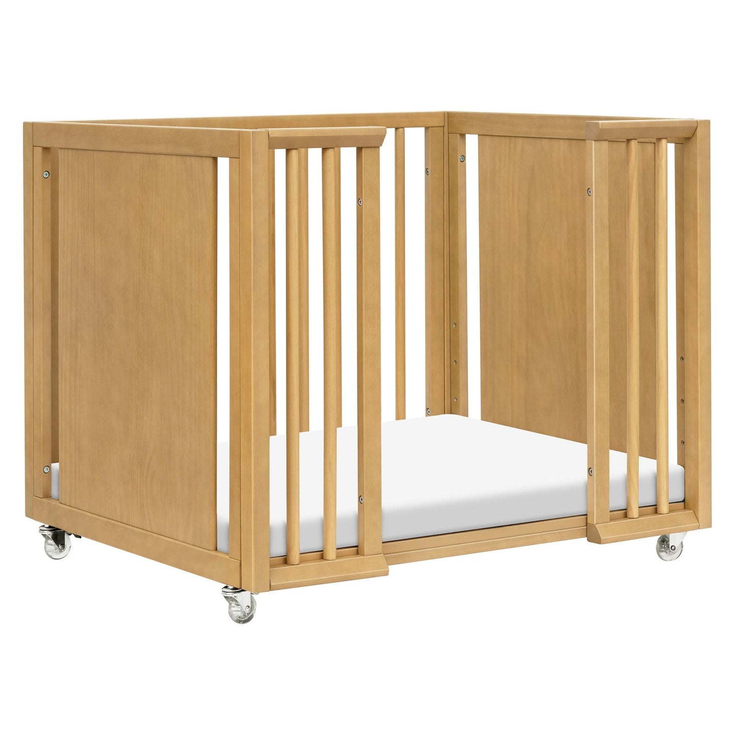 BABYLETTO PALMA 8-IN-1 CONVERTIBLE ALL-STAGES CRIB WITH BASSINET & TODDLER BED KIT
